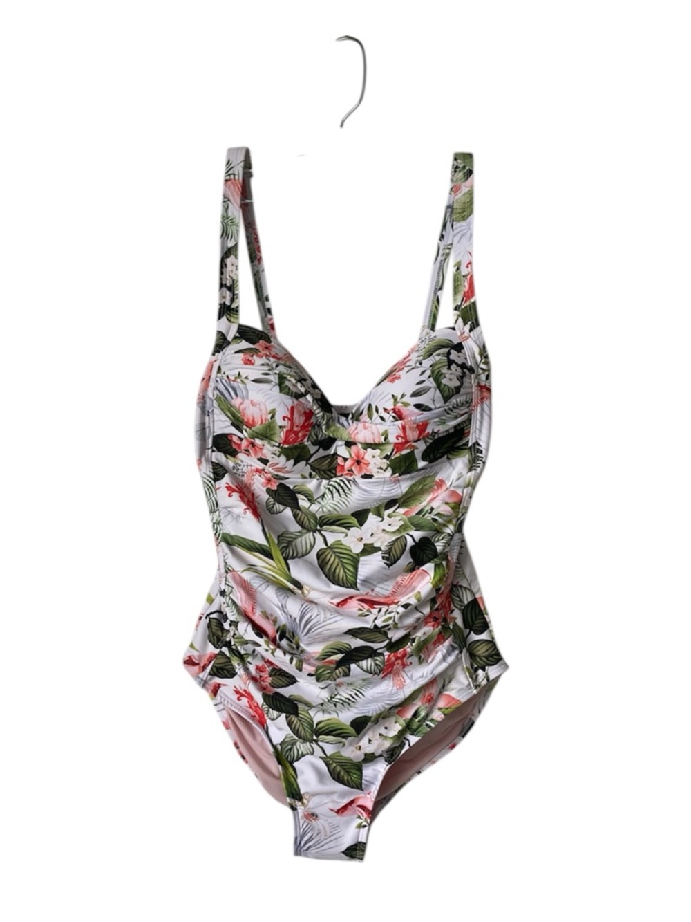 Niptuck Swim Multi-Fit Cup One Piece Tropical Floral Swimsuit US 6 / UK 10